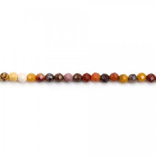 Mookaite jaspe matte round 6mm x 40cm 