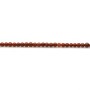 Red jaspe round 2mm x 39cm