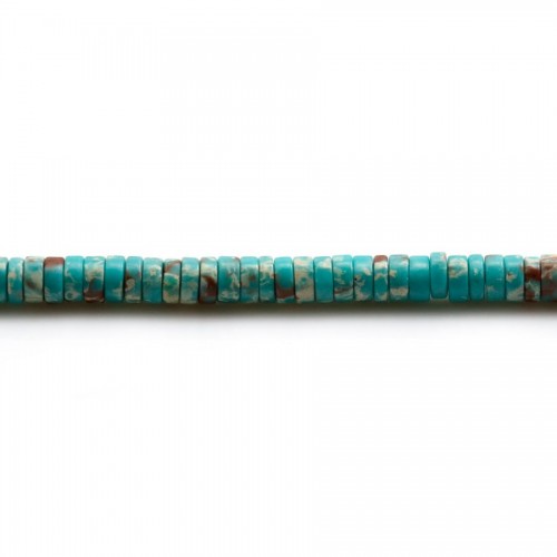 Tinted Marble, in the shape of a roundel, 2x4.5mm x 39cm