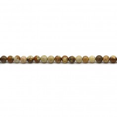 Picture jasper, in round shape, 3mm x 39cm