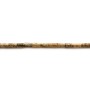 Jaspe paysage, en forme tube, 2.5x5mm x 40cm
