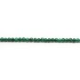 Malachite de forme ronde, 2mm x 40cm
