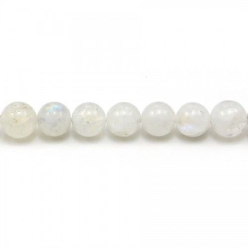 Round Moonstone 9mm x 2pcs