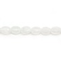 Pierre de lune, de forme oval, 6x8mm x 39cm