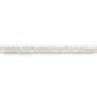 Pierre de lune rondelle facette 1.7x2.4mm x 40cm