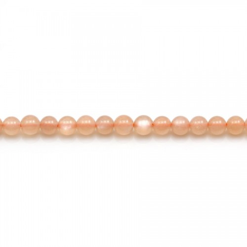 Pierre soleil rond 4mm x 10 pcs