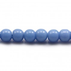 Light stone in round shape 8mm x 40cm