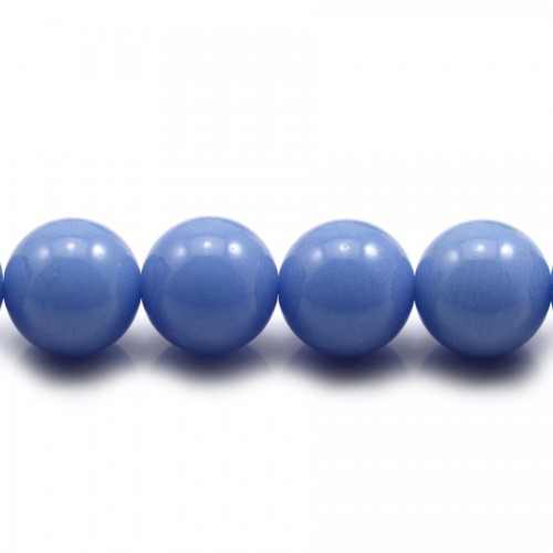 Blue Chalcedony Round 6mm x 40cm