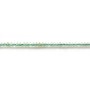 Prehnite rondelle boulier facette 1.3x2mm sur fil 39cm