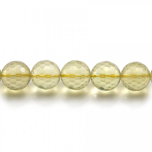 Lemon Quartz Round 16mm x 40cm 