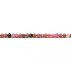 Tourmaline  Ronde facette 4mm  x 10pcs