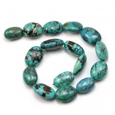 Turquoise Teardrop Average 9 x 11mm x 40cm