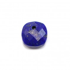 Pendentif lapis lazuli facette 10mm x 1pc