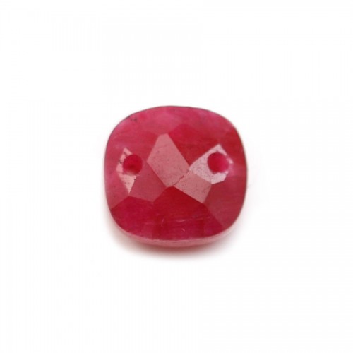 Intercalaire en sillimanite teinté avec 2 trous 10mm x 1pc