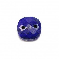 Intercalaire en lapis lazuli avec 2 trous 10mm x 1pc