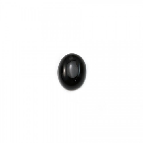 Cabochon onyx ovale 7x9mm x 4pcs