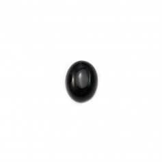 Cabochon onyx oval 7x9mm x 4pcs