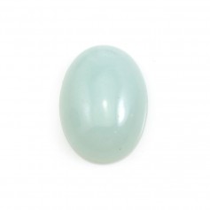 Cabochon Amazonite Ovale 13x18mm x 1pc