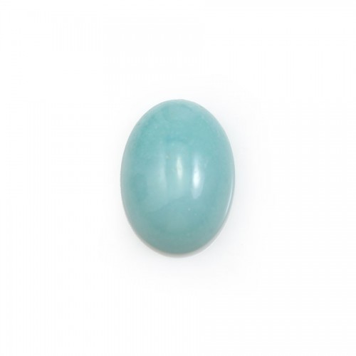 Cabochon amazonite oval 10x14mm x 1pc