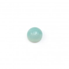 Cabochon amazonite rond 6mm x 6pcs