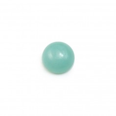 Cabochon amazonite rond 8mm x 4pcs