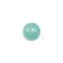 Cabochon amazonite rond 8mm x 4pcs