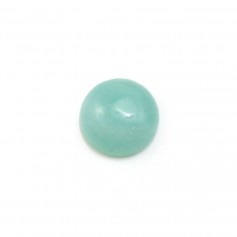 Cabochon amazonite rond 10mm x 4pcs