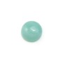 Cabochon amazonite rond 10mm x 4pcs
