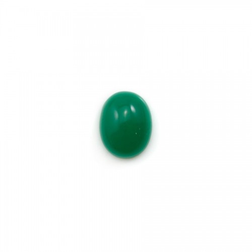 Green aventurine cabochon, in oval shaped, 4 * 6mm x 4pcs