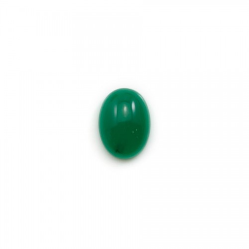 Green aventurine cabochon, in oval shaped, 4 * 6mm x 4pcs