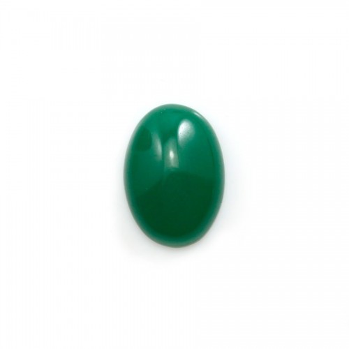 Green aventurine cabochon, in oval shaped, 4 * 6mm x 4pcs
