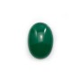Cabochon d'aventurine verte, qualité A+, de forme ovale, 11x15mm x 1pc