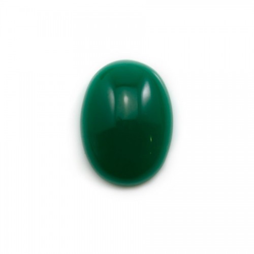 Green aventurine cabochon, in oval shaped, 4 * 6mm x 4pcs