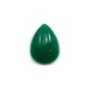 Cabochon d'aventurine verte, qualité A+, de forme goutte, 10x14mm x 1pc