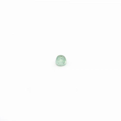 Cabochon aventurine flat-round 4mm x 5pcs