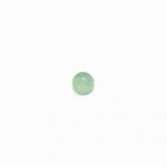 Cabochon aventurine rond 3mm x 4pcs