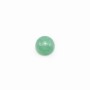 Cabochon aventurine rond 6mm x 4pcs