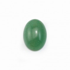 Cabochon Aventurine Ovale 10x14mm x 1pc