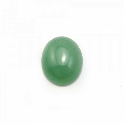 Cabochon Avanturine Oval  10x12mm x 1pc