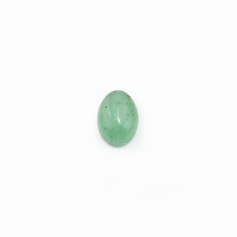 Cabochon Avanturine vert Ovale 5x7mm x 4pcs