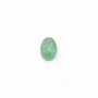 Cabochon Avanturine vert Ovale 5x7mm x 4pcs