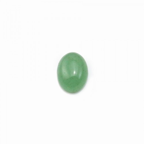 Cabochon aventurine ovale 6x8mm x 4pcs