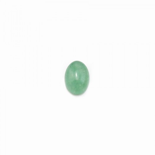 Cabochon aventurine oval 6x8mm x 4pcs