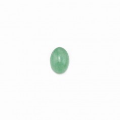 Cabochon aventurine ovale 4x6mm x 4pcs
