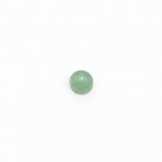 Cabochon aventurine rond 4mm x 5pcs