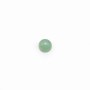 Cabochon aventurine rond 4mm x 5pcs