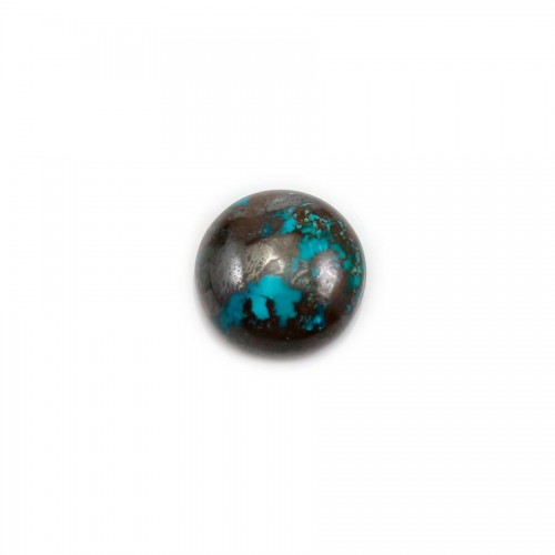 Cabochon chryscolle,en forme de rond 10mm x 1pc