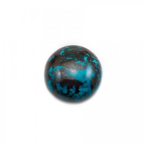 Cabochon chryscolle,en forme de rond 14mm x 1pc