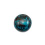 Cabochon chryscolle,en forme de rond 14mm x 1pc