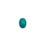 Cabochon chrysocolle,en forme de ovale 5x7mm x 1pc